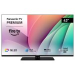 109,2cm/43" (3840x2160) Panasonic TV-43W80A 16:9 4K...