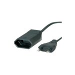 BACHMANN Euro-Verlngerung 230V/2,5A schwarz 3m