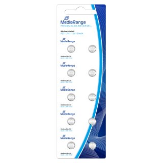 MediaRange Batterie Knopfzelle Blister Alkaline/LR 41 1,5 10