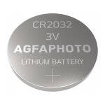 AgfaPhoto Batterie Knopfzelle CR2032 3V Extreme Lithium 5St.