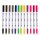 LOKLiK Dual Tip Brush Pens - 12 Farben