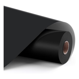 LOKLiK Permanent Klebefolie Vinyl Matt - Schwarz - 30,5 x 180 cm