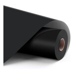 LOKLiK Permanent Klebefolie Vinyl Matt - Schwarz - 30,5 x...
