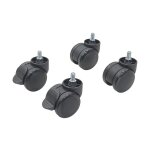 Rollenset fr Schrnkserie OFFICE und Wandgehuse