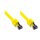 Connections Patchkabel Cat. 8.1, S/FTP, PiMF, halogenfrei (LSZH), 2000MHz, 40Gbit/s, gelb, 10m