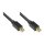 Connections Anschlusskabel Mini DisplayPort 1.2, Stecker beidseitig, vergoldet, schwarz, 1m