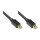 Connections Anschlusskabel Mini DisplayPort 1.1, Stecker beidseitig, vergoldet, schwarz, 5m