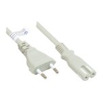 Euro-Netzkabel Euro-Stecker Typ C (gerade) an C7/Euro 8...