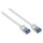 RNS® Patchkabel SlimLine, Cat.6A, U/FTP, PiMF, halogenfrei (LSZH), 500MHz, CU, weiß, 2m, Good Connections®
