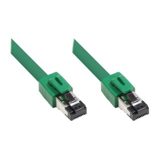 RNS® Patchkabel Cat. 8.1, S/FTP, PiMF, halogenfrei (LSZH), 2000MHz, 40Gbit/s, grün, 2m, Good Connections®