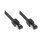 Connections Patchkabel Cat. 8.1, S/FTP, PiMF, halogenfrei (LSZH), 2000MHz, 40Gbit/s, schwarz, 0,5m
