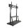 Techly ICA-TR31 TV-Standwagen 55-120" 150kg VESA 1000x600 Rollen Ablage Black