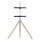 One For All WM 7472 Tripod TV-Stativ 32-65" VESA 400x400 30kg Kabelmanagement 360° Oak Silver Grey