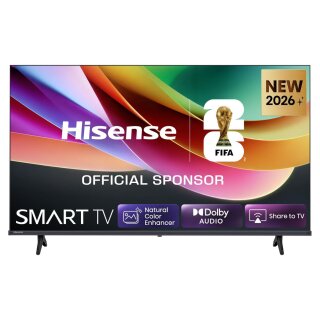 80,0cm/32" (1366x768) Hisense 32A49S Smart TV HD DLED 8,5ms 60Hz HDMI USB LAN HDR VESA WiFi Black