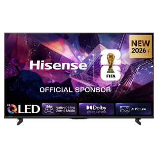 189,0cm/75" (3840x2160) Hisense 75E7S PRO Smart TV 4K Hi-QLED 8ms 144Hz HDMI USB HDR WiFi Bluetooth Black/Grey