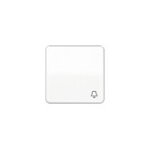 Jung CD 590 K WW Wippe mit Klingel-Symbol