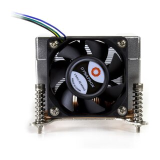 K Dynatron K666R1 Tower CPU-Kühler 2U für Sockel 1150, 1151, 1155, 1156, 1200 aktiv