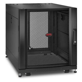 APC - NetShelter SX 12U Server Rack 600mm x 900mm, Schwarz