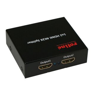 ROLINE HDMI Video-Splitter, 4K, 2fach