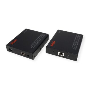 ROLINE HDMI Extender und Splitter, 1x2, ber Cat.6A, 70m, 4K60Hz