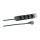 10" 1HE Steckdosenleiste 4xCEE 7/3 ohne Schalter,Alu,sw