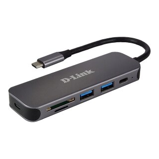 D-Link DUB-2325/E 5-in-1 USB-C Hub