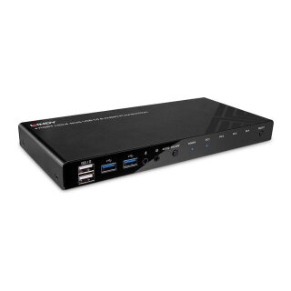 KVM Switch HDMI 4K60,USB3.0 & Audio 4Port
