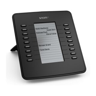 SNOM D7 Tischtelefon Erweiterungsmodul Black