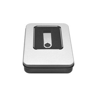 STICK MediaRange Aluminium-Box Aufbewahrung von USB Sticks silber