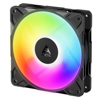 120mm ARCTIC Gehäuselüfter P12 Pro Reverse A-RGB PWM schwarz 4-pin