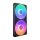 280mm NZXT F280 RGB CORE Single Frame schwarz