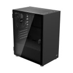Mini Aerocool CS-111-G-BK-v1 (schwarz, Tempered Glass)