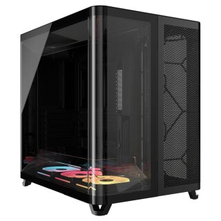 Midi Corsair Air 5400 LX-R RGB iCUE LINK Schwarz ATX Gaming Gehäuse