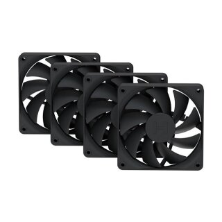 120mm HYTE FA12 (schwarz, 4er Pack, 120 mm)