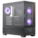 Midi Cooler Master Elite 690 Wood (schwarz/holz, Tempered...