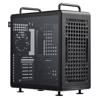 Midi Cooler Master Qube 540 Midi Tower ATX Gehäuse Glasfenster stardust iron