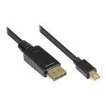 Monitorkabel Mini DisplayPort -> DisplayPort S/S 1,0m...