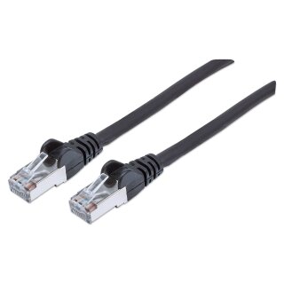 Patchkabel Cat6A CU S/FTP LSZH 10.0m schwarz