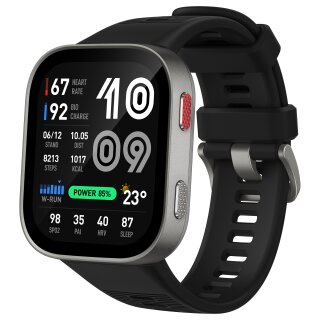 Amazfit Bip Max Smartwatch silver