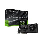 RTX 5080 16G MSI INSPIRE 3X OC BLACK GDDR7 3 Fan