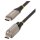 STARTECH.COM 0.5m USB-C cable with top screw locking device 10Gbit/s - USB 3.1/3.2 Gen 2 Type-C cable - 100W 5A PD DP-Alt-Mode