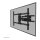 Neomounts WL40S-950BL18 bewegliche Wandhalterung für 55-110" Bildschirme - Schwarz