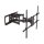 TV-Wandhalterung flexibel schwarz max. 75 kg