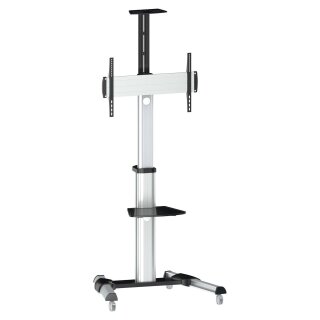 EQUIP 650602 TV Wagen Min. 94 cm (37") Max. 177,8 cm (70") Max. VESA 600 x 400 mm 50 kg Schwarz, Weiß