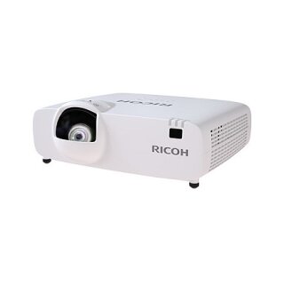 Ricoh PJ WUL5A40ST 16:10 WUXGA (1920x1200) 3LCD Laser 4500 ANSI Lumen HDMI RJ45 Speaker