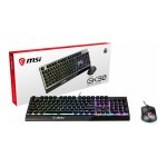 MSI Vigor GK30 Combo RGB Keyboard + Mouse FR Layout black