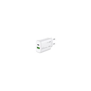 MediaRange GaN Ladeadapter 25W weiß
