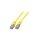 EFB RJ45 Patchkabel Cat.6 U/UTP LSZH CCA gelb 15m