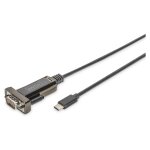 Adapter DIGITUS USB-C > DSUB 9M 1m Kabel Länge...