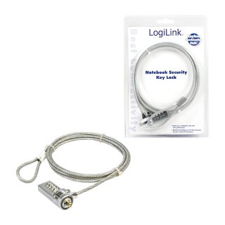 LogiLink Notebook Diebstahlsicherung mit Zahlenschloss